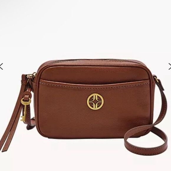 Fossil Women’s Brennon Camera Bag – Brown | Like New - Picture 2 of 8